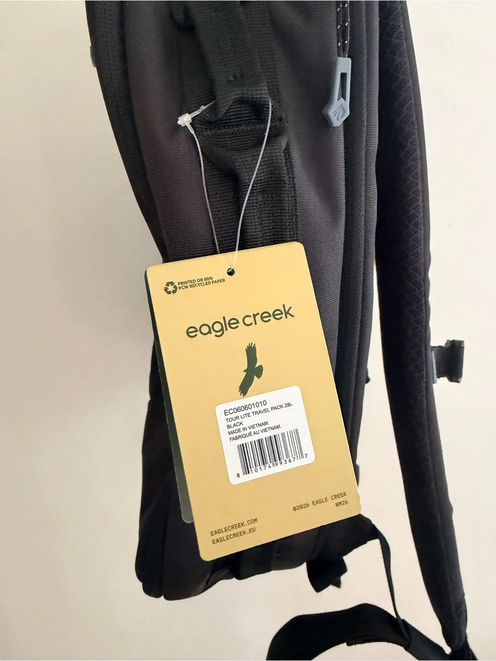 NWT Black and Travel Backpack